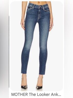 Mother-The Looker Ankle Fray